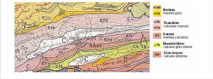 Série sédimentaire continentale d’Albas