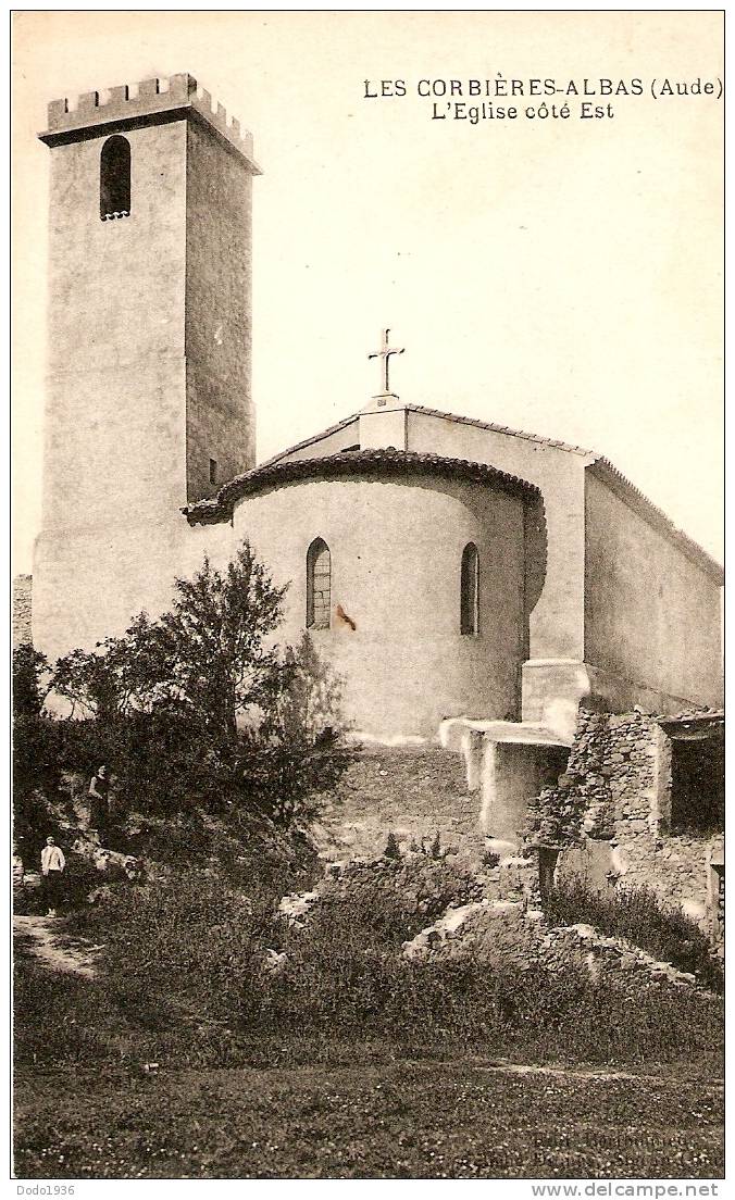 Carte Postale Eglise Albas