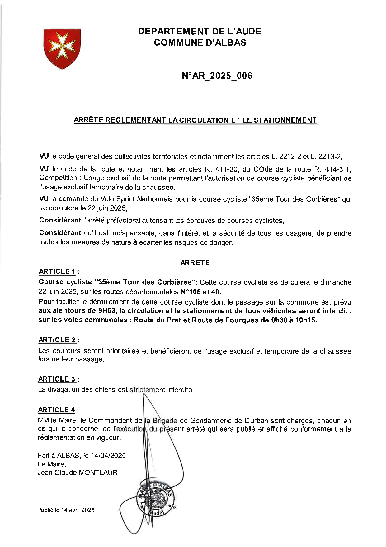 AR_2025_006 course vsn 22 juin 2025